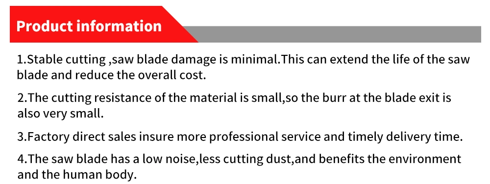 Pilihu Big Size 24inch Tct Circular Carbide Tip Saw Blade for Wood Cutting