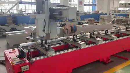 Fresadora de aluminio Máquina cortadora automática Máquina para fabricar fachadas Máquina CNC para puertas y ventanas